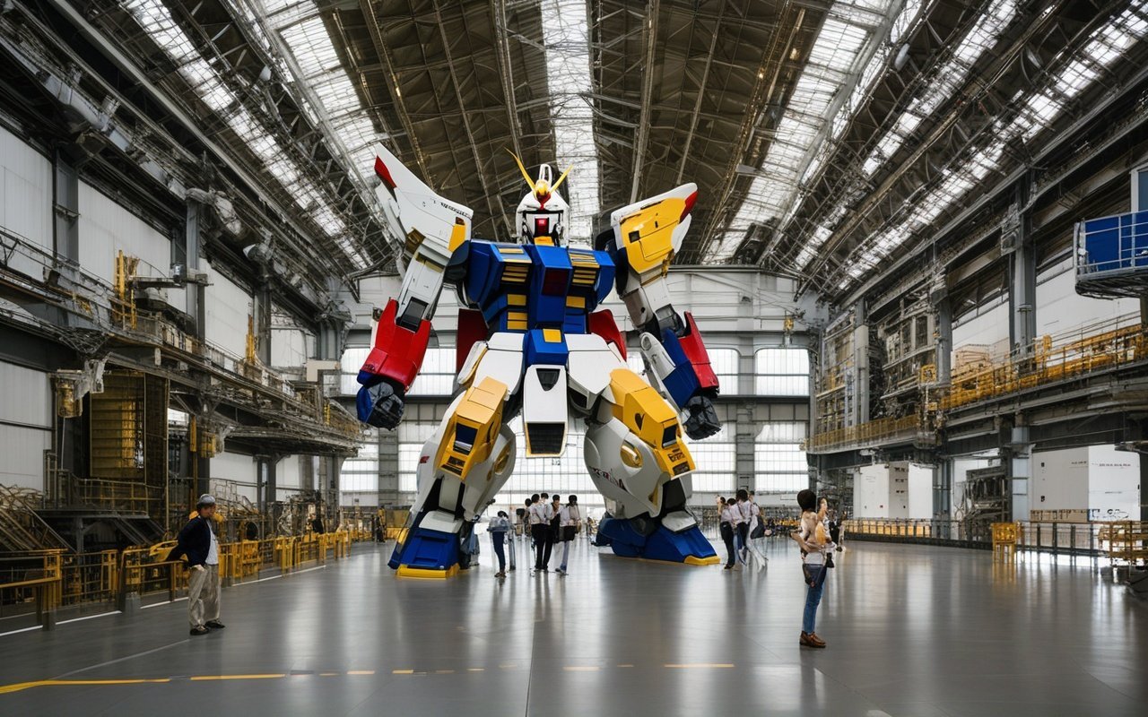 GUNDAM FACTORY YOKOHAMA Retrospective — visitor highlights
