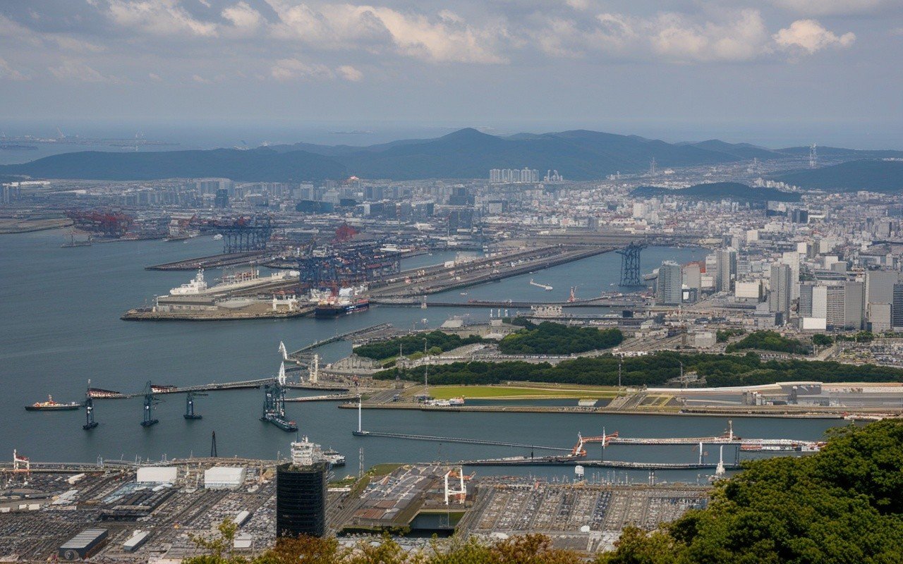Yokohama Port Opening History — main illustration